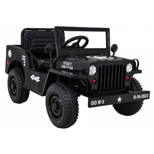 Jeep Wojskowy Retro Pojazd na akumulator JH-103